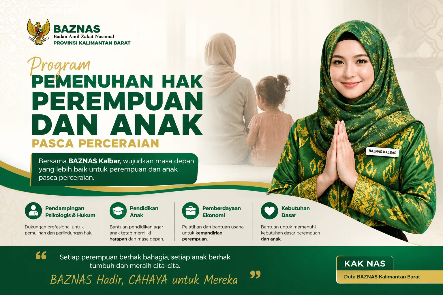 Optimalisasi UPZ untuk Hak Perempuan dan Anak Pasca Perceraian