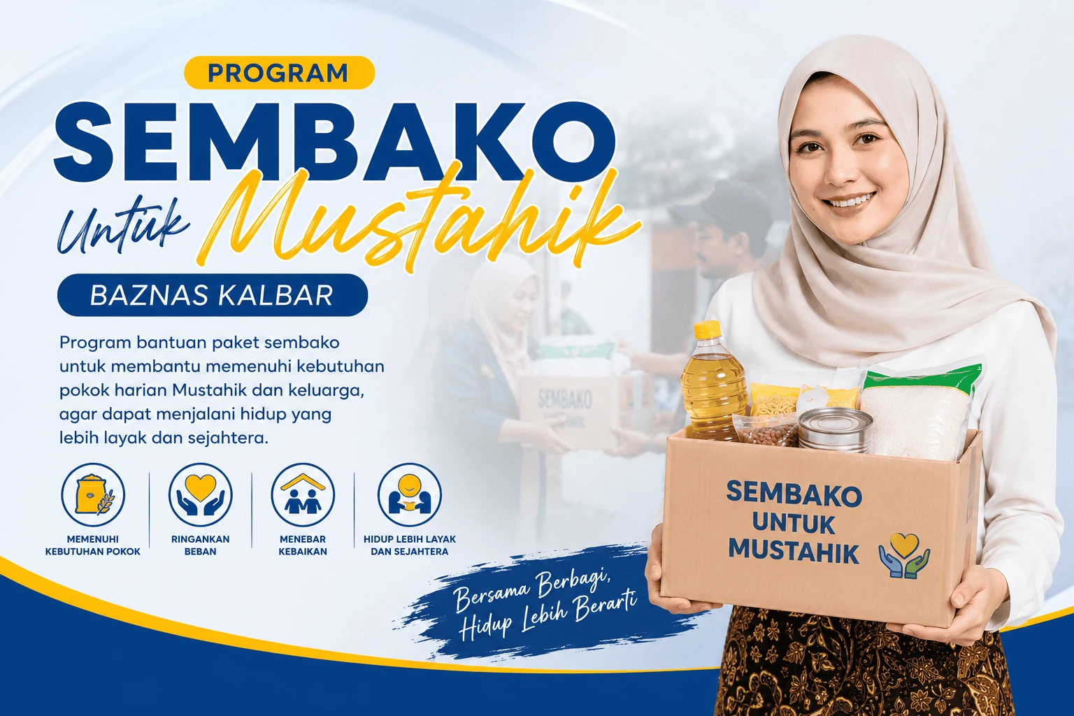Program Bantuan Sembako untuk Mustahik